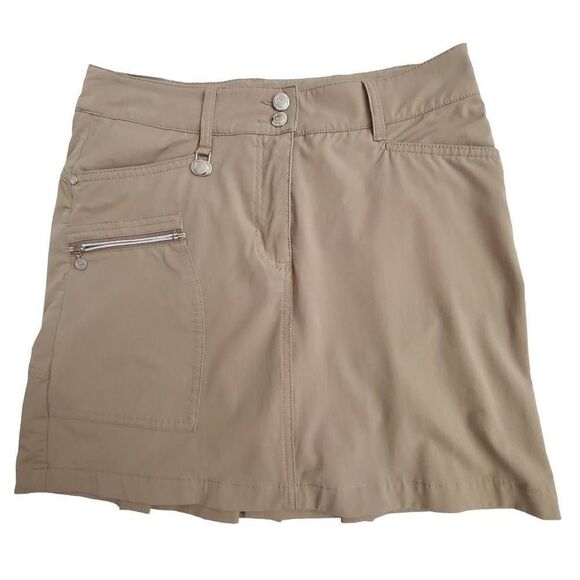 Daily Sports XDS Tan Athletic Golf Skort Size 6 - Picture 1 of 15